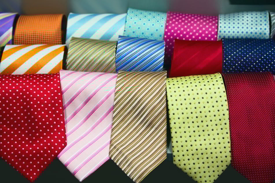 Colorful ties